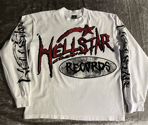 Streetwear Hellstar Records T Shirt Grailed