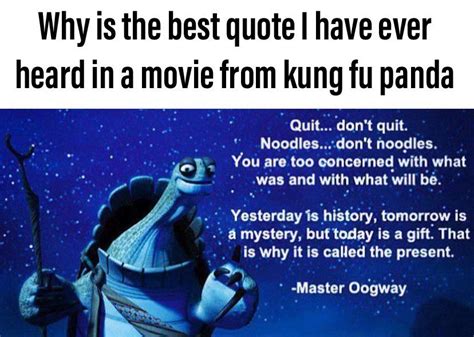 The Best Quote | Kung Fu Panda | Know Your Meme