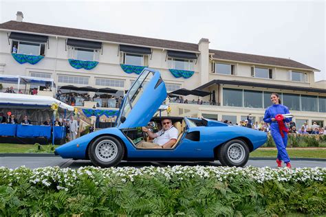Pebble Beach Concours Pays Tribute As Lamborghini Countach Turns 50