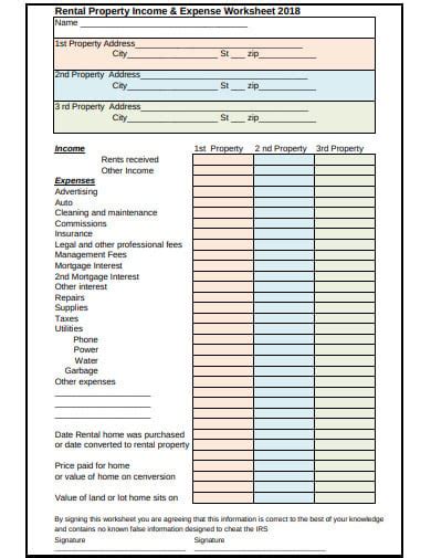 Car rental spreadsheet template