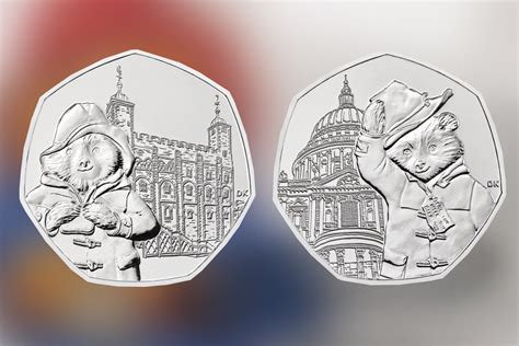 Paddington Bear 50p Coins Show His Adventures Around London London