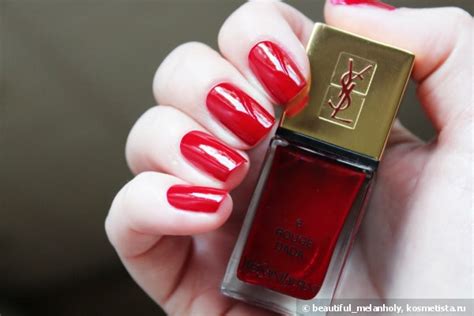 Yves Saint Laurent Nail Lacquer 6 Rouge Dada отзывы — Косметиста