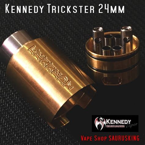 Kennedy Rda Trickster 24mm Brass ケネディー トリックスター Vape 正規品 Va Kennedy