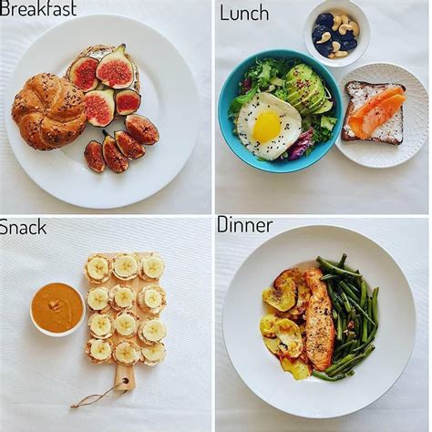 Here Are Five “what I Eat In A Day” Meal Plan Ideas🍱💫 Follow Homesquatguide For Home Workout 🏋️