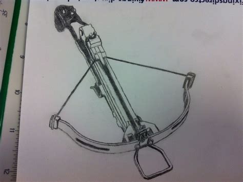 The Best Free Crossbow Drawing Images Download From 56 Free Drawings