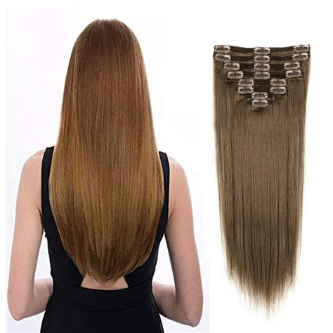 Nk Beauty 18pcs 14 16 18 20 22 Clip In Hair Extensions Remy Human