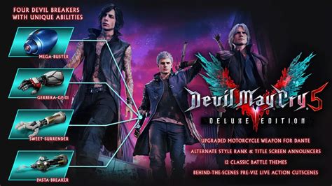 Devil May Cry 5 Detallados Los Bonus De La Edición Digital Deluxe