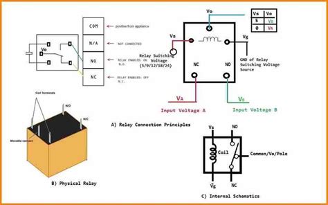 6 Pin Relay Wiring Diagram Schematic Schematic And