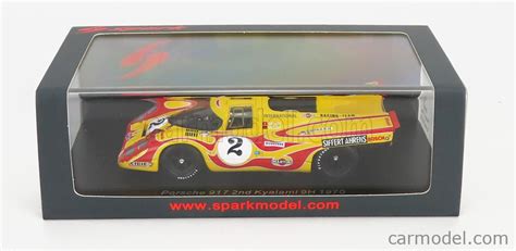 Spark Model S9980 Scale 1 43 Porsche 917 4 5l N 2 2nd 9h Kyalami 1970 J Siffert K Ahrens
