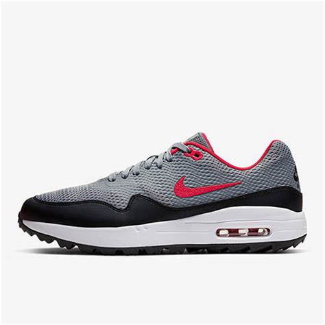Nike Air Max 1 G Golf Shoes Particle Greyblackwhite Ci7576 002