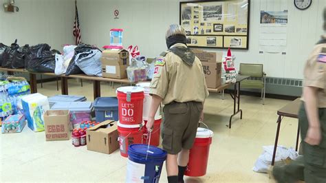Babe Scouts Help Gilberton Flood Victims Wnep Com