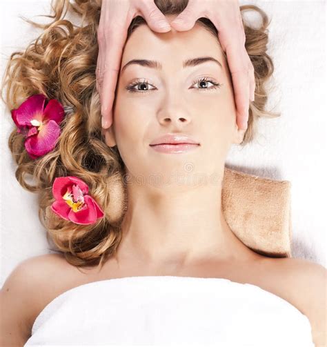 Beautiful Woman In Spa Salon Stock Image Image Of Beautiful Massage