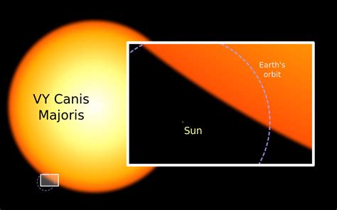 Vy Canis Majoris Red Hypergiant In Canis Major Constellation Guide