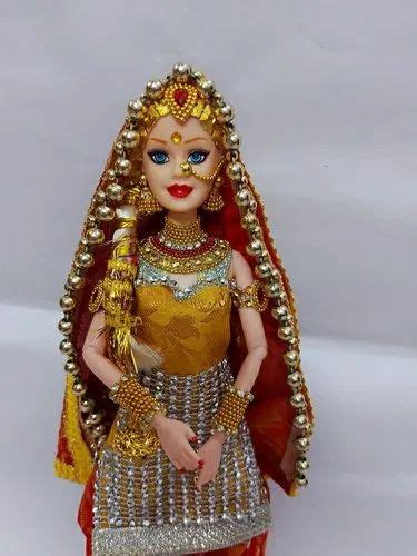 Wedding Dolls Punjabi Bridal Doll Customisation Availavle At Rs 1199piece वेडिंग गुड़िया In