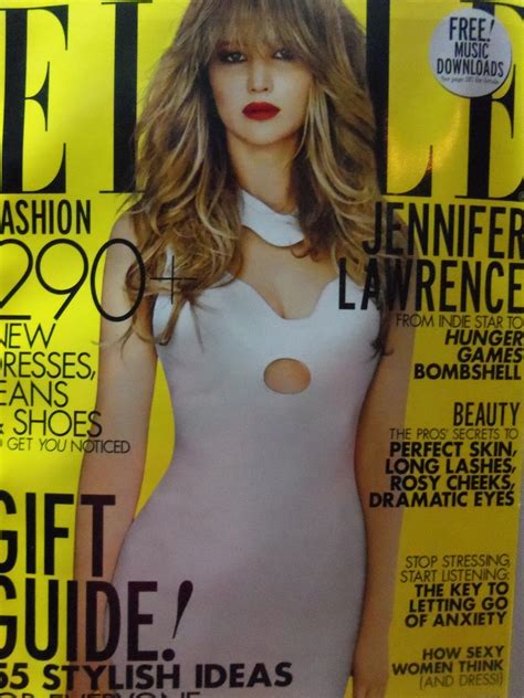 Jennifer Lawrence Fansite Two Covers Of Jennifer Lawrence