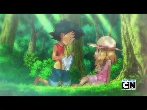 Image Ash And Serenas 1st Meet Heroes Wiki Fandom Powered By
