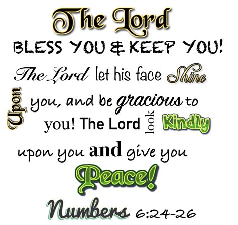 The Priestly Blessing Numbers 624 26 The Lord Bless You And Keep You