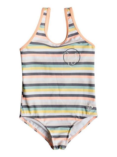 Ebay Sponsored Roxy Girls 2 6 Girl Lets Go Surfing One Piece Swimsuit