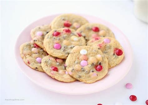 Перевод не получился по техническим причинам. Valentine M&M pudding cookies - I Heart Nap Time