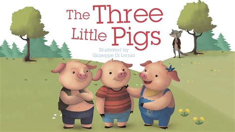 Fairy Tale The Three Little Pigs Story Time 5 Youtube
