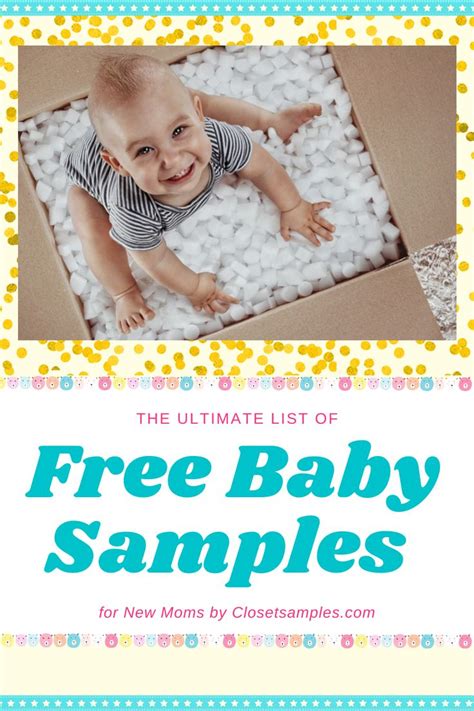 The Ultimate List Of Free Baby Samples For New Moms Freebies Baby