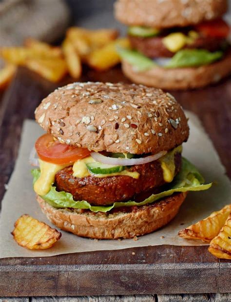 They offer morning star farms veggie burgers for only 350 calories, so as long as you skip the fries (and the 280 additional calories) you'll be good to go. Hearty vegan black bean burger with lots of flavors! These ...