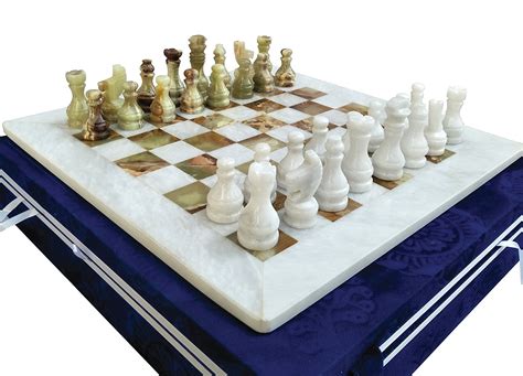 Handmade Marble Chess Set Indoor Adult Chess Game Marble Chess Etsy