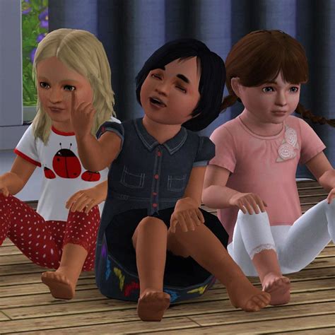 Mod The Sims Three Piece Set Of Clothing For Female Toddlers