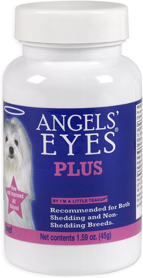 Angels Eyes Plus Beef Flavor Dog Supplement 159 Oz Bottle