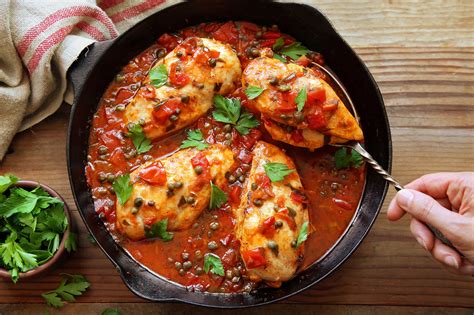 Chicken Breasts With Tomatoes And Capers Recipe Nyt Cooking
