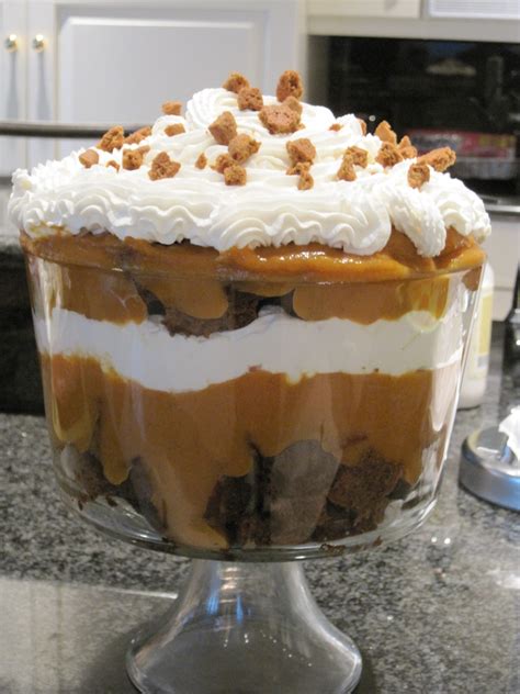 Pumpkin Gingerbread Trifle At Home With Vicki Bensinger