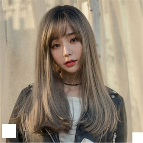 Best Asian Hairstyles With Side Bangs Wavy Haircut