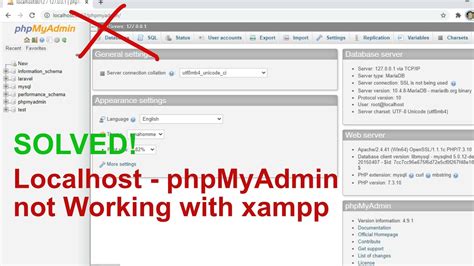 How To Fix Localhost And Phpmyadmin Not Opened With Xampp YouTube