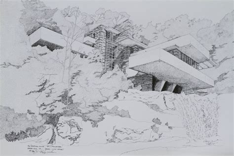 Frank Lloyd Wrights Falling Water Home Fine Art