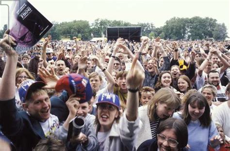 Audience Cheering At Madness Concert 1996 Crowd Rock Ska Waving