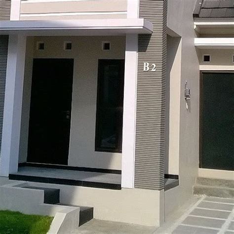 Entah dari bentuknya, materialnya, atau konsep rumah itu sendiri. 21 Model Tiang Teras Rumah Minimalis Sederhana Terbaru ...