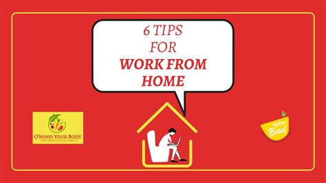 Tips For Work From Home Youtube