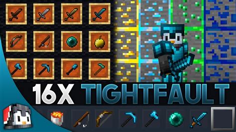 Tightfault 16x Mcpe Pvp Texture Pack Fps Friendly Youtube