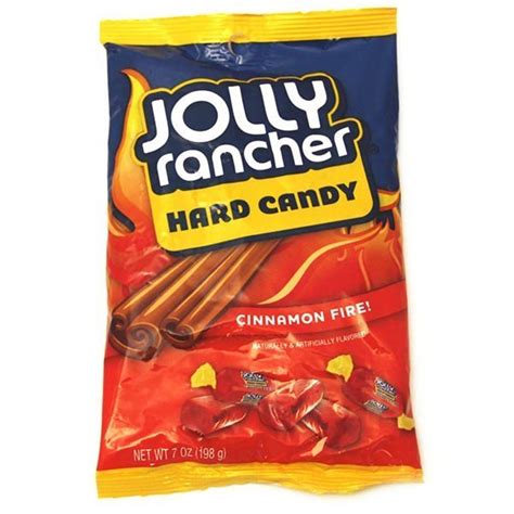 Jolly Rancher Hard Candy Cinnamon Fire 198g Bag Candy Room