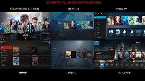 SCHISM TV ALL IN ONE KODI BUILD UPDATED VERSION 1 4 Dimitrology