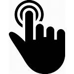 Hand Icon Symbol Touch Finger Svg Solid