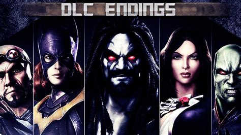 Injustice Gods Among Us All Dlc Endings Hd Youtube