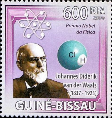 Johannes Diderik Van Der Waals Physicien PHILATÉLIE POUR TOUS