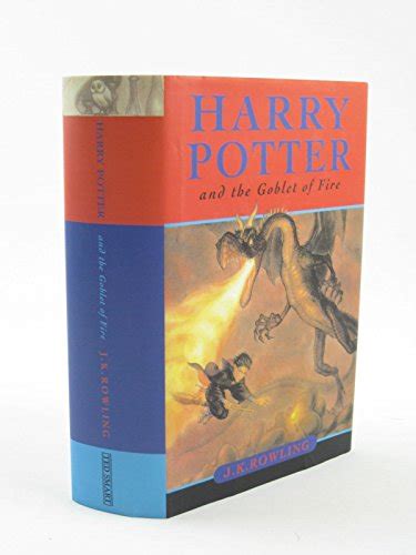 Harry Potter And The Goblet Of Fire By J K Rowling Used