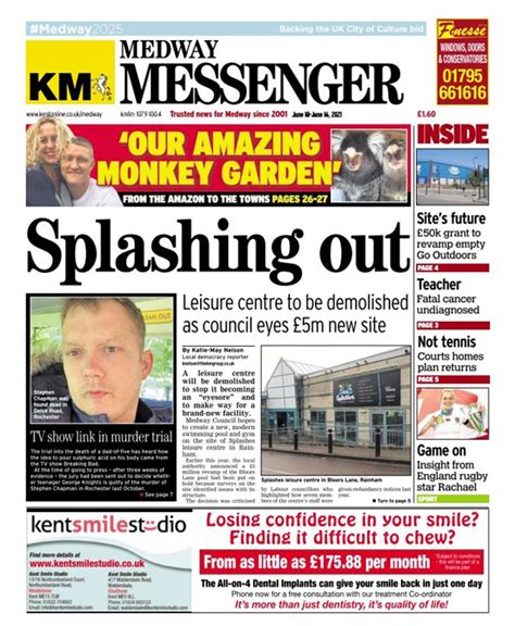 Medway Messenger Editorial And Advertising Contacts