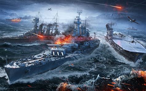 Dunia Kapal Perang Kapal Perang Elang Pertempuran Laut Wallpaper Hd