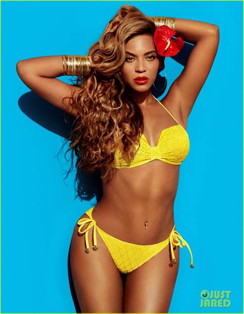Daydream Stars Top Pick Beyonce Bikini Photos For Handm Print Campaign
