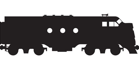 Train Locomotive Railroad Bullet Train Png Download 960480 Free