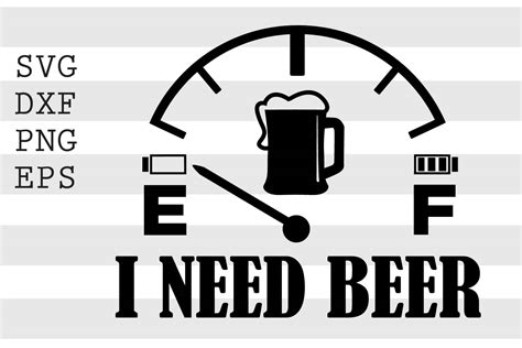 i need beer svg graphic by spoonyprint · creative fabrica