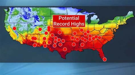 Record Breaking Temperatures For Many This Week Videos From The